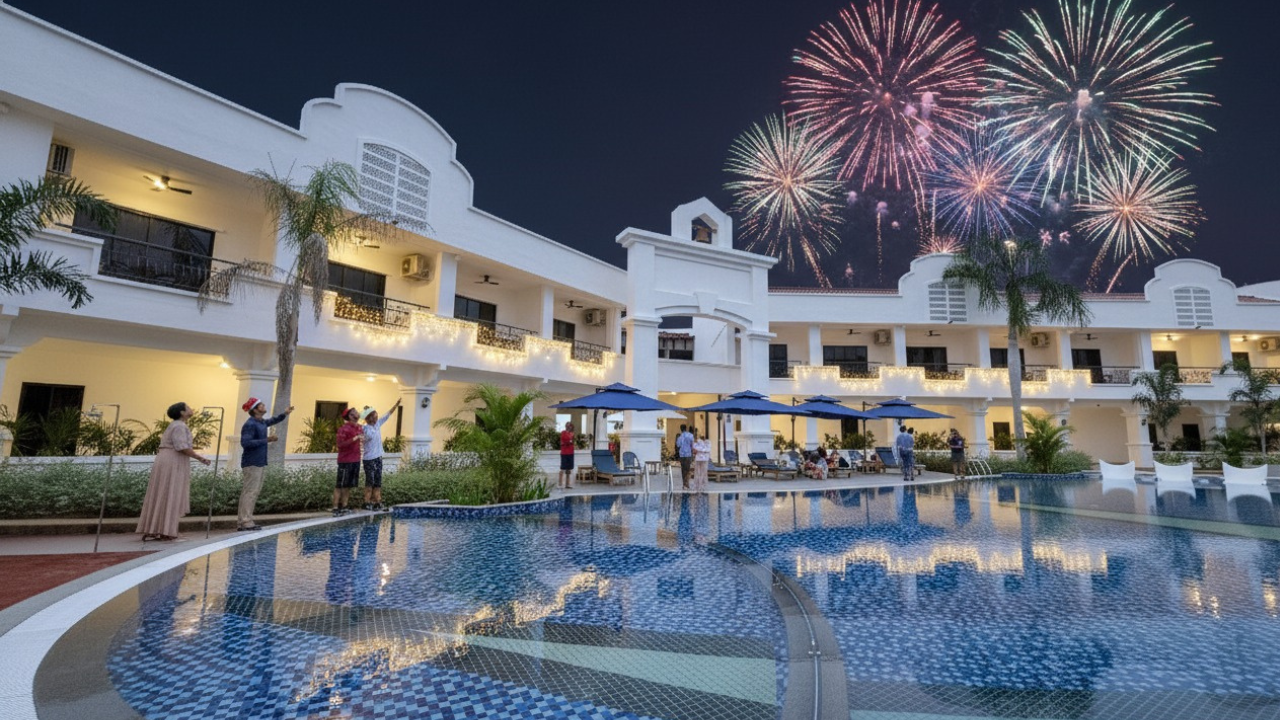 The Lisbon Melaka Poolside Night
